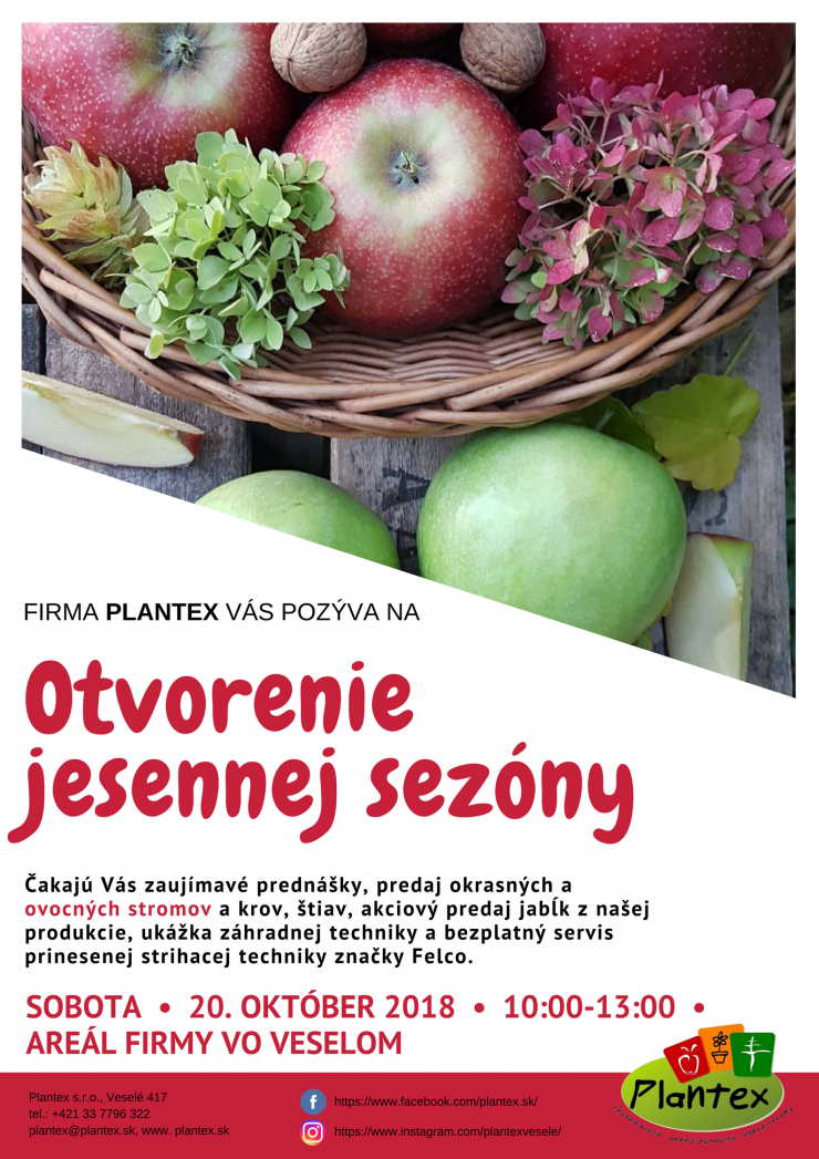 Otvorenie jesennej sezóny