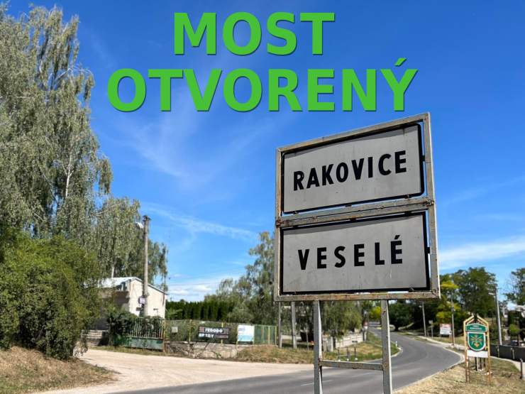 Most je otvorený