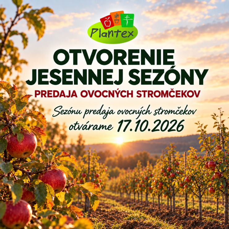Otvorenie predaja ovocných stromčekov